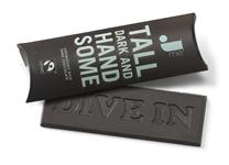 Jamie Oliver Fairtrade Tall, Dark and Handsome Dark Chocolate Bar - 60g